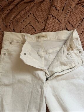 Madewell the Perfect Vintage Straight Jean in White